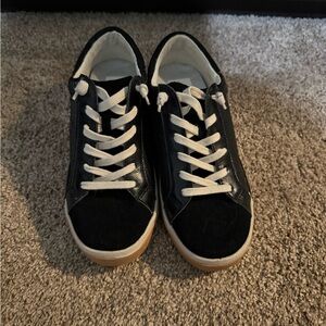 Black and White Sneakers